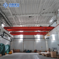 Grue à poutre double électrique de type EOT pour levage de paquets, capacités 5t, 10t, 16t, 20t, pour mine du Henan, à vendre