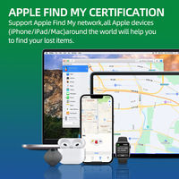 Localisateur intelligent pour bagages, vélos, mini alarme sans fil Wi-Fi, dispositif anti-perte, traqueur de clés pour Apple