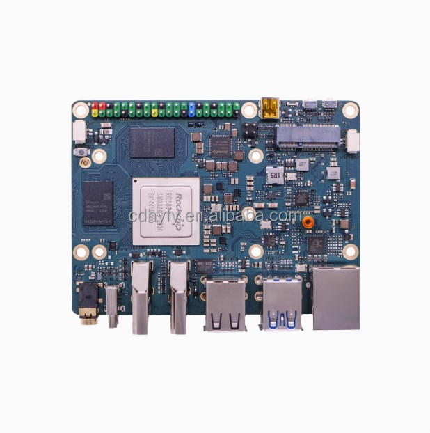 Radxa ROCK 5B RK3588 8-Core Single Board Computer, 8K Output, ROCK 5B Blue Version