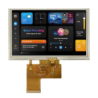 Nueva pantalla táctil capacitiva de 5 pulgadas Pantalla LCD IPS para Raspberry Pi para tipos TFT y LCM Parte de la categoría de pantalla táctil