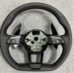 Volant en cuir perforé noir gauche et droit pour Volkswagen <span class=keywords><strong>VW</strong></span> <span class=keywords><strong>Golf</strong></span> <span class=keywords><strong>R8</strong></span> 6 7 MK7 GTI GTD GTE Polo <span class=keywords><strong>Golf</strong></span> 7 7.5 GTI <span class=keywords><strong>GOLF</strong></span> 6 - Product Image 1