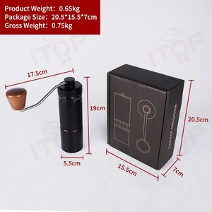 ITOP Promotion : Moulin à café expresso manuel en acier inoxydable – Prix usine <span class=keywords><strong>de</strong></span> gros - Product Image 6
