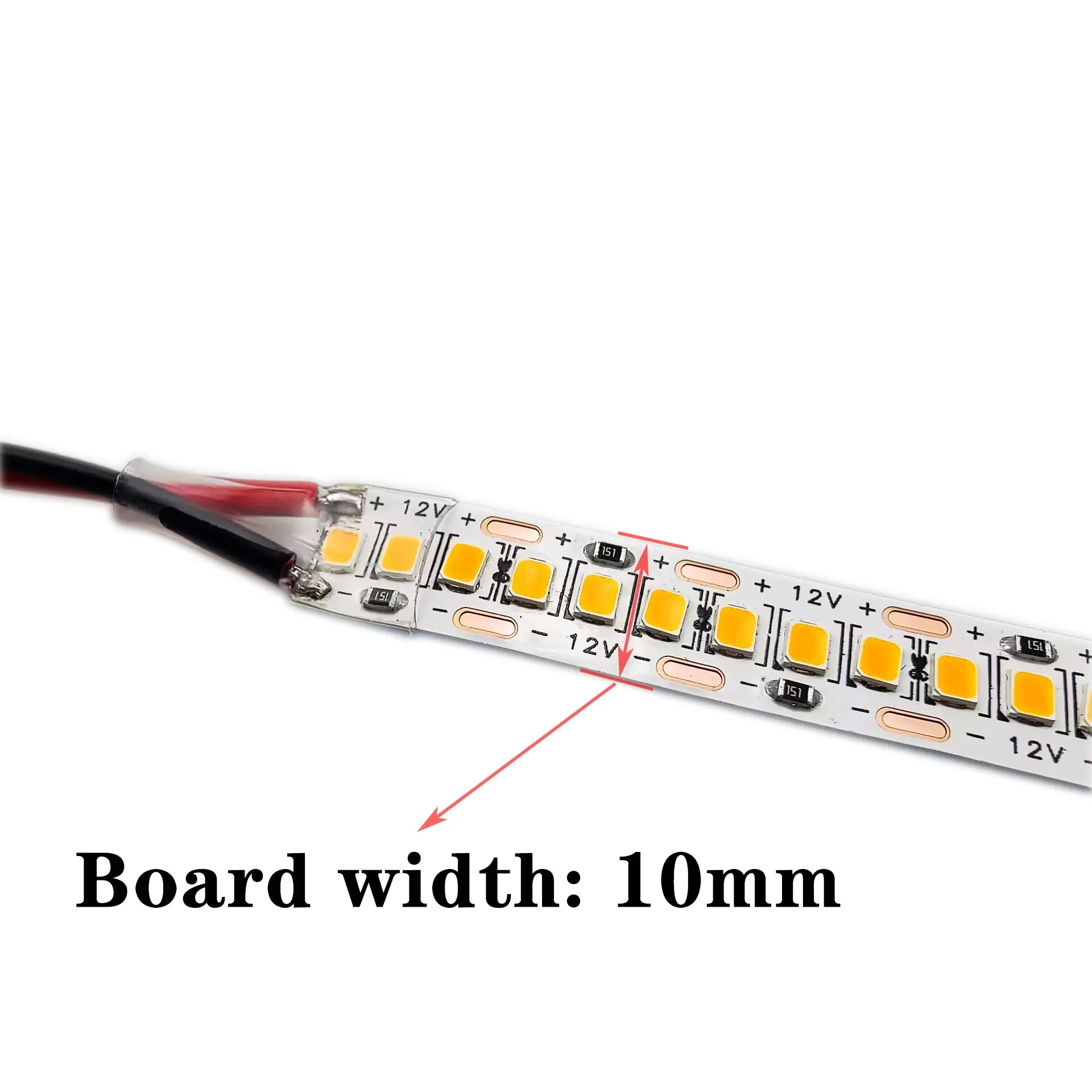 Smd2835 DC12V 24V LED Tape ánh sáng cho trang trí 120LEDs 240LEDs 5M 10M 3000K 4000K 6000K linh hoạt Trắng LED Strip ánh sáng