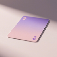 Cartes à jouer personnalisées imprimées de haute qualité Anime mignon rose cartes à jouer en papier écologique de dessin animé personnalisé
