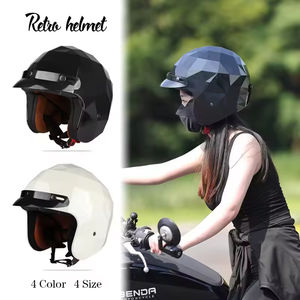 Offre de fabricant d'usine Casque vintage de haute qualité à bas prix Casques de <span class=keywords><strong>moto</strong></span> à visage ouvert - Product Image 4