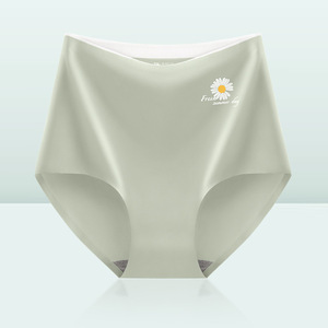 Venta al por mayor Bragas de seda de hielo sin costuras <span class=keywords><strong>Mujeres</strong></span> Calzoncillos <span class=keywords><strong>bonitos</strong></span> Bragas de nylon Ropa interior de mujer de cintura alta Bragas de alta calidad - Product Image 5