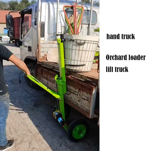 Taşınabilir yeni çelik elektrikli kaldırma arabası 12V 550W yüksek güç ile 1.1m kaldırma yüksekliği ve vinç kolu çiftlik ve meyve bahçesi kullanımı için - Product Image 6