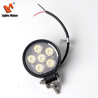 Lámpara Auxiliar Todoterreno de 24W, 3.2 Pulgadas, Redonda, LED, Resistente al Agua IP69K, para Jeep, Camioneta, ATV, UTV, Camión, Barco, 0705-3-24