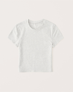 Camiseta LEDUO de Verano Personalizada, 100% Algodón, Cuello Redondo Clásico, Corte Ajustado, Informal, para Mujer, Uso Diario, Manga Corta, con Logotipo, Color Sólido - Product Image 1