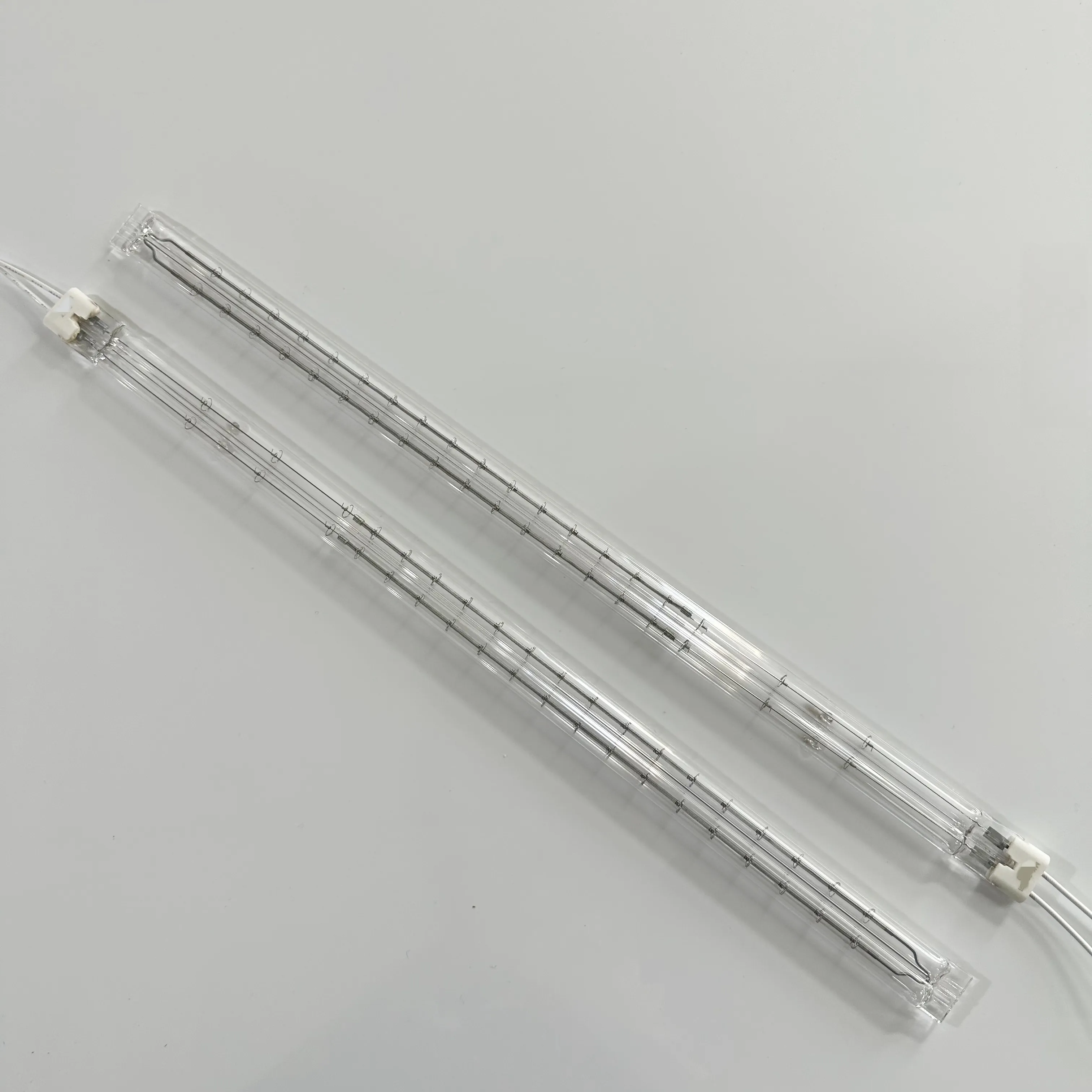 Customized Luminous Length Heating Infrared Lamp Twin Tube Short Wave 400-10000W Infrared Heater lamp