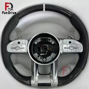 Volante in Fibra di Carbonio Personalizzato OEM per <span class=keywords><strong>Mercedes</strong></span>, Aggiornamento per Tutte le <span class=keywords><strong>Serie</strong></span> <span class=keywords><strong>Mercedes</strong></span> A <span class=keywords><strong>C</strong></span> E S GLC - Product Image 4