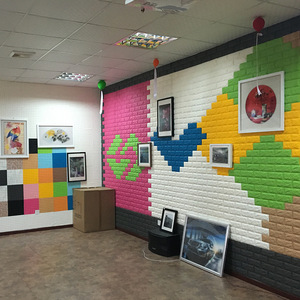 Pannello Murale 3D Autoadesivo Impermeabile con Motivo Marmoreo, <span class=keywords><strong>Adesivo</strong></span> da Parete Rimovibile per Decorazione Domestica - Product Image 4