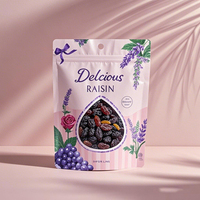 Impression personnalisée Super Alimentaire Dattes Rouges Séchées Prunes Fruit Snack Gummy Réutilisable Debout PE PET Zipper Mylar Sac d'Emballage