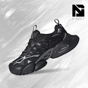 Zapatillas Adidas Vento XLG Deluxe 'Negras' de Lujo, Estilo Casual Gazelle, con Malla y Cordones Gruesos, para Caminar - Product Image 1