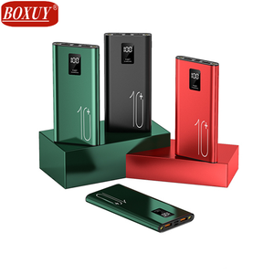 مصنع الجملة OEM المحمولة شاحن مواد سبائك الألومنيوم المزدوج USB الناتج الإدخال المزدوج 20000mah قوة البنك 10000mah - Product Image 2