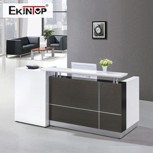 Ekintop Office <strong>Table</strong> and Chairs <strong>Reception</strong> Counter Front Desk Counter Small <strong>Reception</strong> Desk Salon <strong>Reception</strong> Desk Moden - Product Image 3