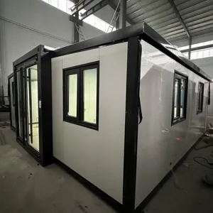 Factory supplies 20ft and 40ft double-wing expandable container house prefabricated Luxury houses