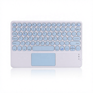 Nuevo <span class=keywords><strong>Teclado</strong></span> Inalámbrico Mini Ultra Delgado con Touchpad BT <span class=keywords><strong>de</strong></span> 78 Teclas, Ambidiestro, <span class=keywords><strong>para</strong></span> Laptop y iPad Pro, <span class=keywords><strong>de</strong></span> Proveedor OEM - Product Image 1