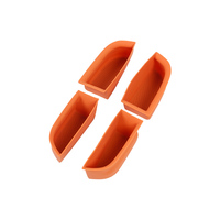 Boîte de rangement en silicone pour poignée de porte de voiture, plateau organisateur pour poignée intérieure, compatible avec Haval H9 2ème génération, pièces de garniture intérieure