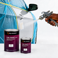Peinture en aérosol Ruijing 1K argentée adaptable à toutes les conditions météorologiques pour voitures particulières – Maintient des performances stables en climat chaud, humide ou froid