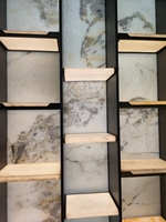 Plaque de surface solide en faux onyx translucide, matériau léger et moderne, écologique, pour la décoration des murs et sols intérieurs