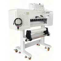 Imprimante DTF 60CM à 2 têtes XP600 I1600 I3200, machine d'impression directe sur film par transfert thermique pour vêtements et t-shirts