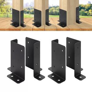 Supports d'étagère dissimulés en acier inoxydable à <span class=keywords><strong>fixation</strong></span> latérale unique pour poutres en <span class=keywords><strong>bois</strong></span>, résistants à la corrosion, modèle JIAFENG - Product Image 2