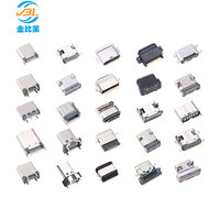 Conector de Repuesto Molex TE JAE JST Tipo B C USB Tipo C Hembra de 16 Pines SMT PCB para Soldar JBL-jinbilai de Acero Inoxidable ISO 9001