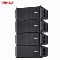 VAMAV Bocinas NOVA LX1002 Activo Altavoz Profesional Sistema Lineal 10 Pulgadas 800W RMS DSP Soporte Bluetooth TWS Para las Feri