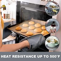 Maniques de cuisine multifonctionnelles en silicone et coton alvéolé, résistantes à la chaleur, lavables au lave-vaisselle, de qualité alimentaire