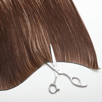 Ekstensi Rambut Manusia 100% High Density Double Drawn Genius Wefts, Rambut Padat, Lembut Alami untuk Tampilan Tebal, Gaya Salon