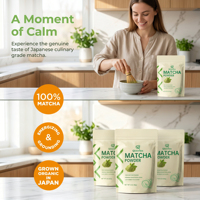Qbioflex Extrait de Plantes Poudre de Thé Vert Matcha Certifié Superaliment Herbal Fin Nutriments Végétaux Naturels