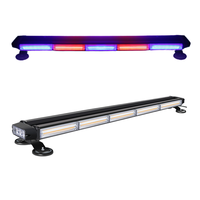 Barre lumineuse stroboscopique LED 5P haute puissance remanufacturée en usine, faisceau combiné 12V, double clignotement latéral, lampe d'avertissement d'urgence 66W