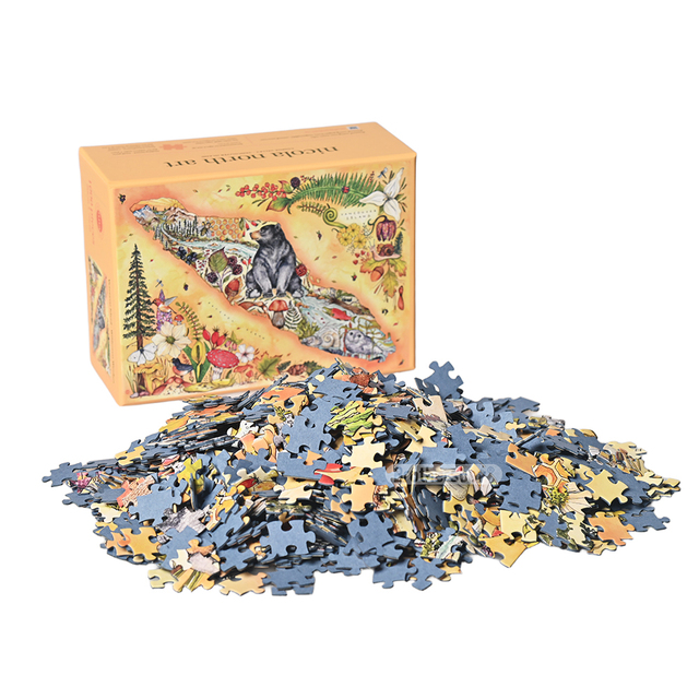 Custom Jigsaw Puzzle 1000 Pieces Design Intellectual Toys Educational Jigsaw Puzzles for Adults