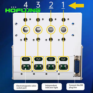 Vanne solénoïde pneumatique intégrée à brancher 4V210 en alliage d'aluminium résistant à la corrosion DC24V - Product Image 6