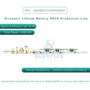 Automatische BESS Residentiële en Commerciële Batterijpakket Assemblagelijn Fabriek Lithium-ion Batterijcelpakket Productielijn - Product Image 4