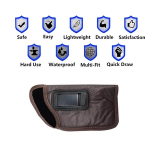 Universelle IWB-Leder holster für verdeckte Trage tasche mit rechter und linker Hand und Laser - Product Image 3