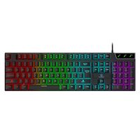 Combo de jeu 4 en 1, clavier et souris USB filaires RGB, tapis de souris et casque, ensemble pour joueur sur ordinateur