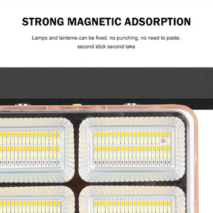 HUAPAI Banque d'alimentation USB rechargeable <span class=keywords><strong>Projecteur</strong></span> portable Lampe de jardin 100 200 W LED <span class=keywords><strong>Projecteur</strong></span> <span class=keywords><strong>solaire</strong></span> - Product Image 6