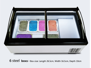 Tủ đông nhỏ tủ lạnh tủ lạnh hiển thị nhỏ Tủ đông đôi tủ lạnh - Product Image 6