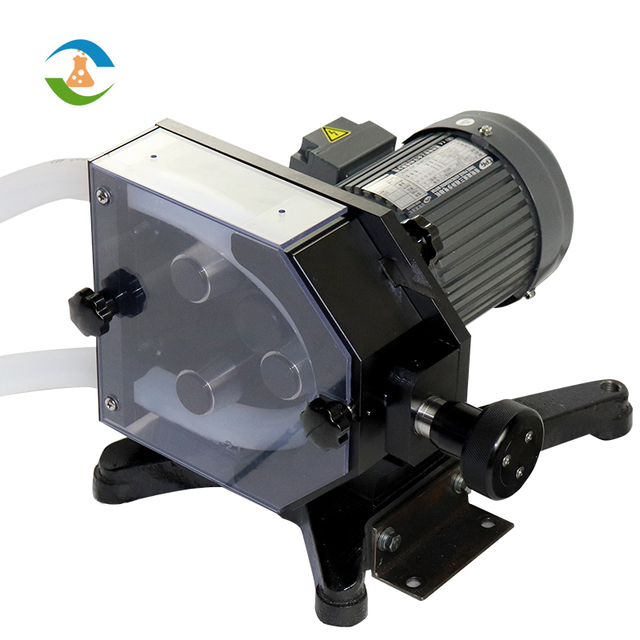 Lab Small Flow Chemical Peristaltic Pump Filling