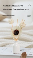 Coffret Cadeau de Noël Diffuseur d'Huiles Essentielles en Céramique Sans Flamme à la Lavande pour Intérieur avec Parfum Longue Durée