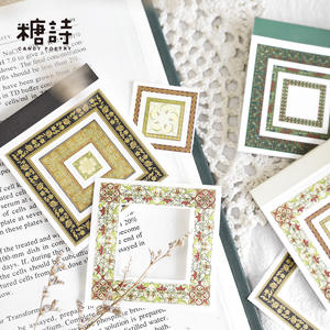 สมุดโน้ตลายโครงกระดูกสไตล์เรโทร 30 ชิ้น/แพ็ค ชุดเรื่องราวอันมหัศจรรย์ของดอกไม้ วัสดุตกแต่งสมุดบันทึก - Product Image 3