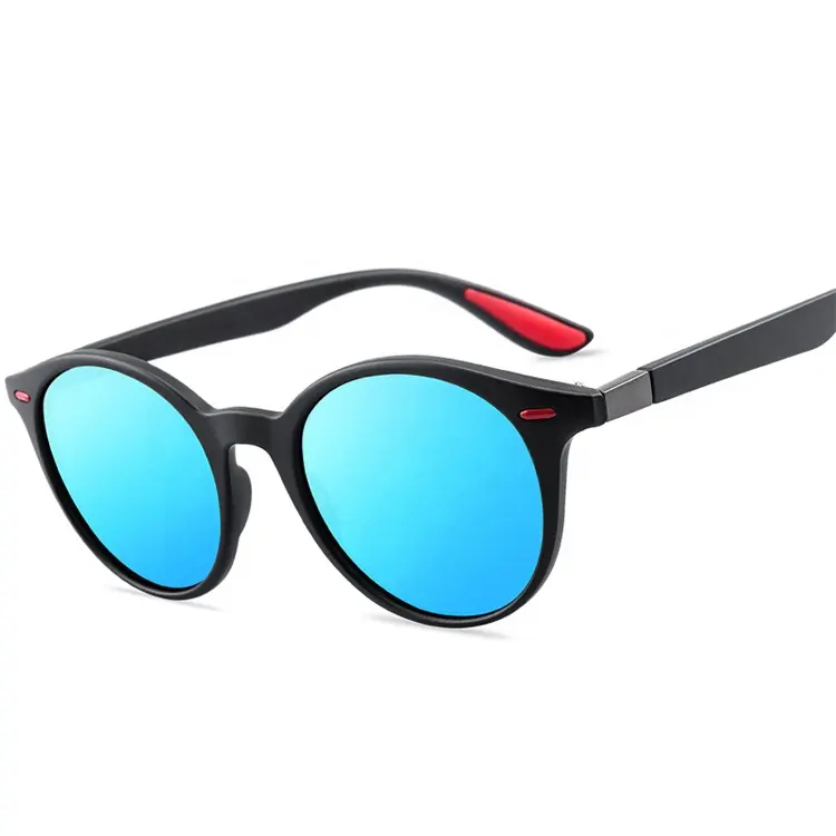 2023 Polarized Sunglasses Round Polarized Men's Driver Driving Sunglasses Men's Tide Driving Sunglasses With Silicone Tips