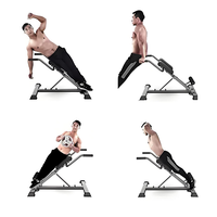 Chaise romaine de presse d'établi inclinable de support de musculation d'intérieur commercial en gros