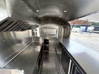 MAICHE SL-6T Nouveau style Camion de restauration rapide multifonctionnel en acier inoxydable personnalisé à 4 roues pour hamburgers, barbecues et hot-dogs en extérieur