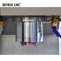 Machine de fraisage CNC de haute précision XH7126 équipée d'un brocheur BT40 de fabrication taïwanaise et d'un système FANUC pour le fraisage de pièces à dents plates