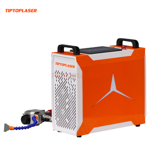 Détartreur laser pulsé portable 300W, machine de nettoyage laser professionnelle pour l'élimination de la rouille métallique, la <span class=keywords><strong>peinture</strong></span> ancienne et le décapage du bois - Product Image 1
