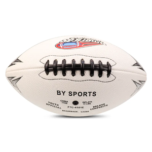 ลูกบอลรักบี้คุณภาพสูงมาตรฐานอเมริกัน ปี 2026 สำหรับการแข่งขัน ขายดี ราคาประหยัด ผลิตจากวัสดุ PVC - Product Image 2