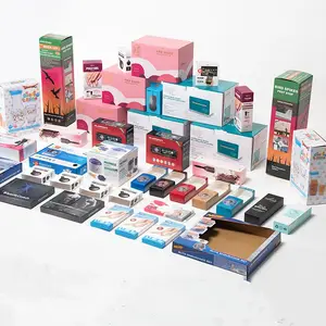 Cheap Price Eye Serum Cosmetic Foldable Box Essence Skincare Paper Box Tuck End Box Packaging